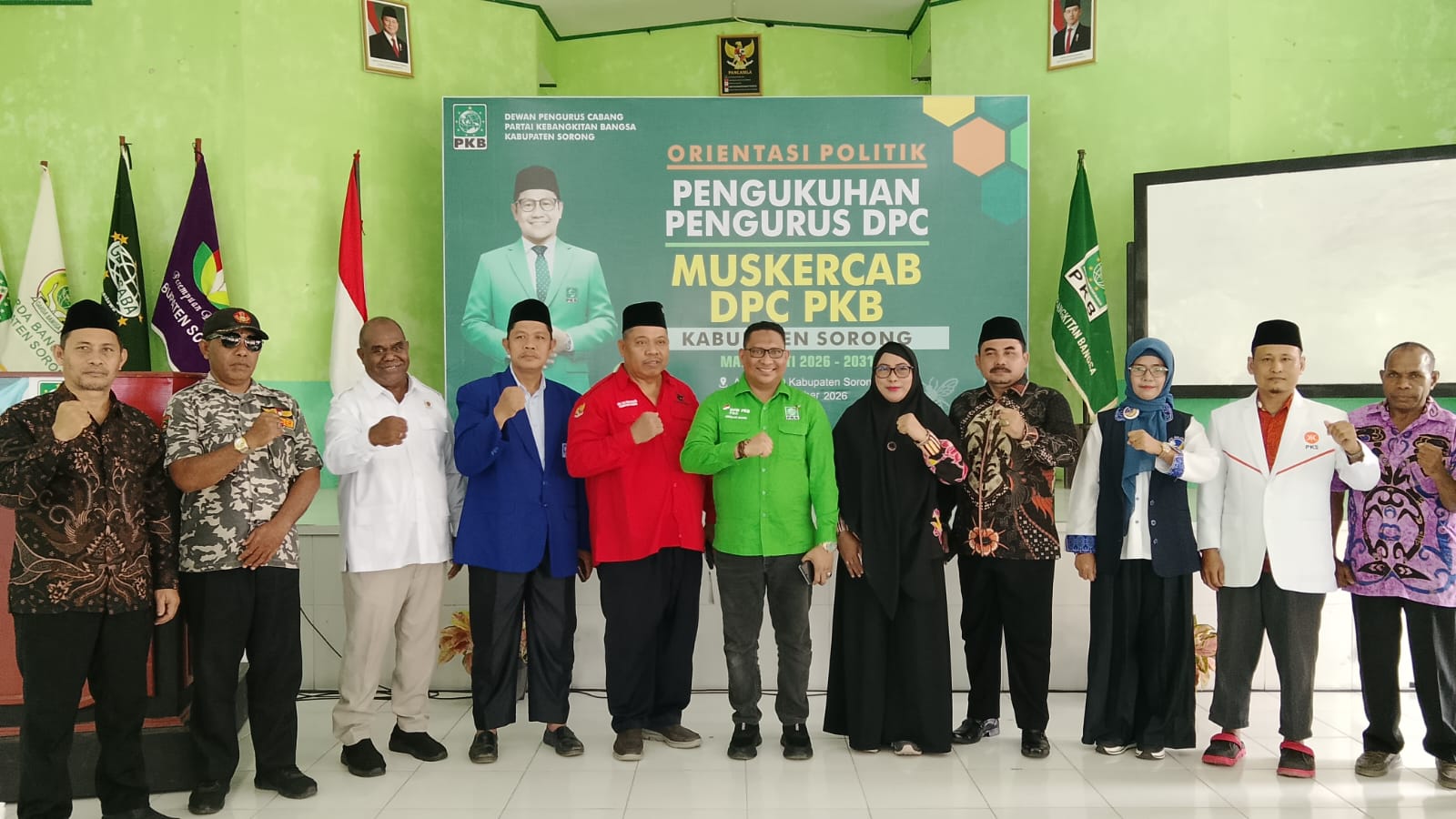 PKB Kabupaten Sorong Kukuhkan Pengurus Periode 2026–2031, Mulai Panaskan Mesin Politik Menuju 2029